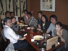 飲み会 (新歓 & 夏の打ち上げ)